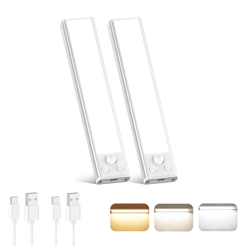 TAILEDEN Under Cabinet Lights,76LED Motion Sensor Night Light Indoor